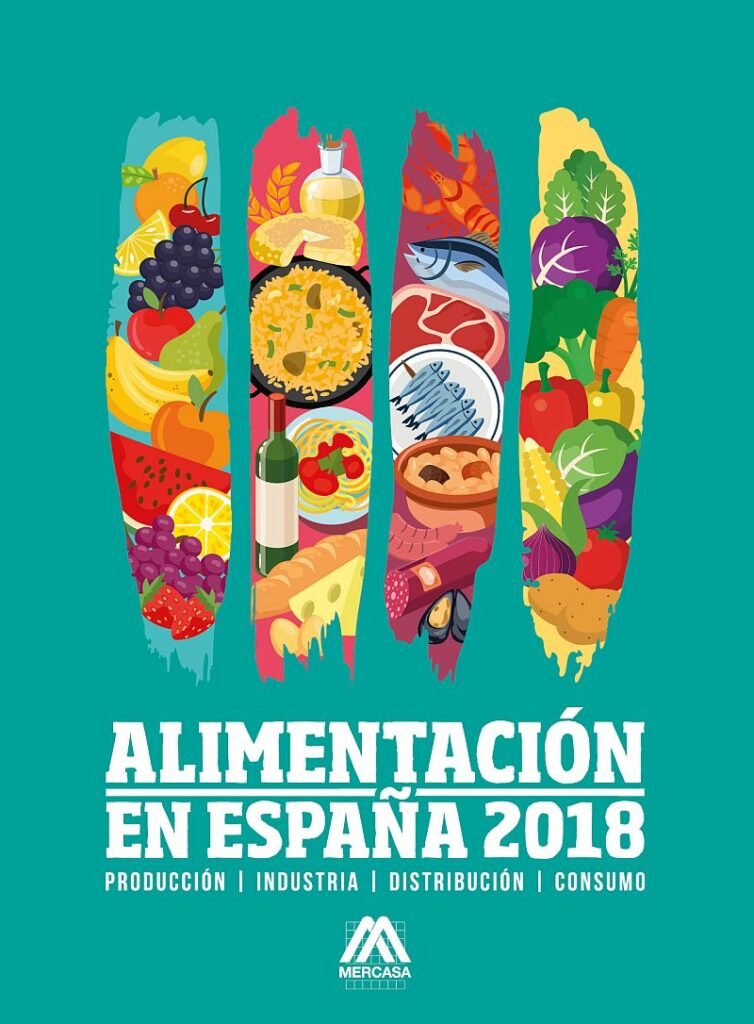 portada de publicación "Alimentación en España 2018"