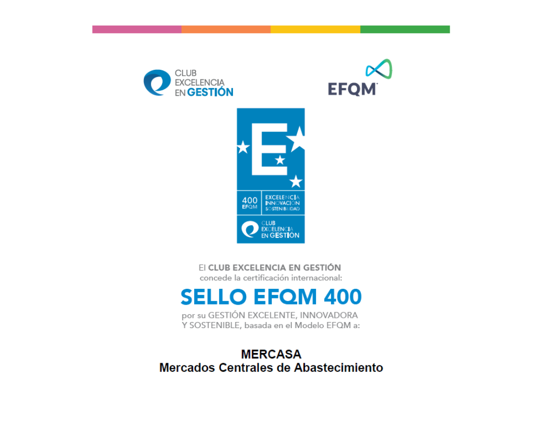 sello EFQM 400