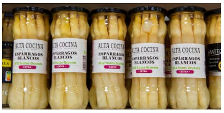 Conservas de verduras