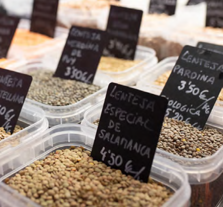 Consumo y gasto en legumbres