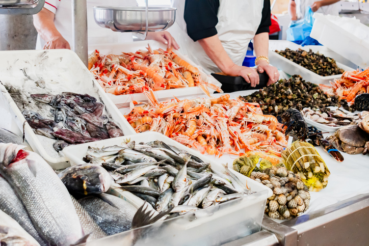 Consumo y gasto en pescados y mariscos